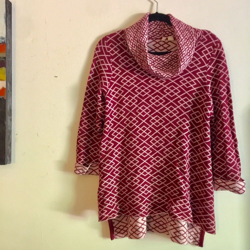 Anthropologie Galena Cowl Neck Sweater